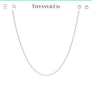 Tiffany & Co. Beaded Chain 34”